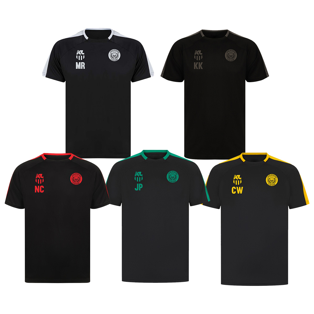 T SHIRT Colours 1 Black