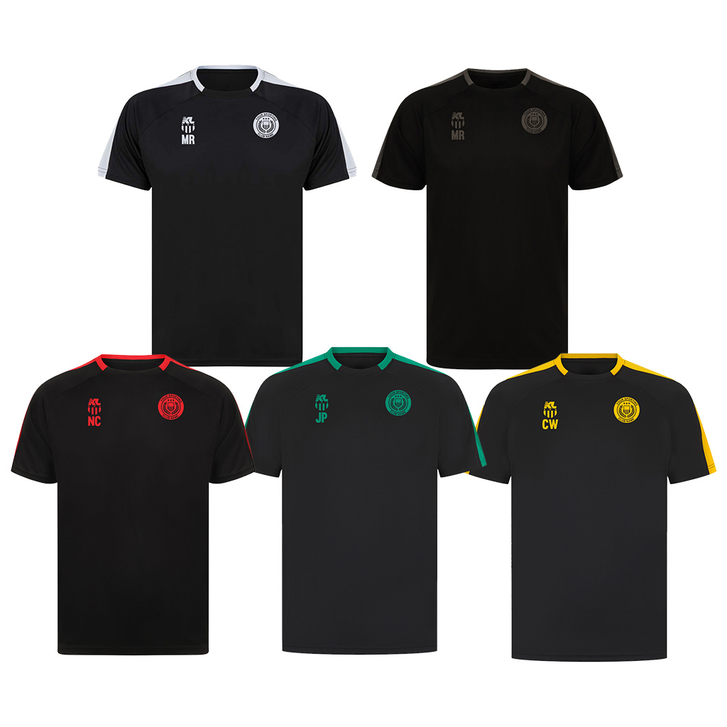 T SHIRT Colours 1 Black